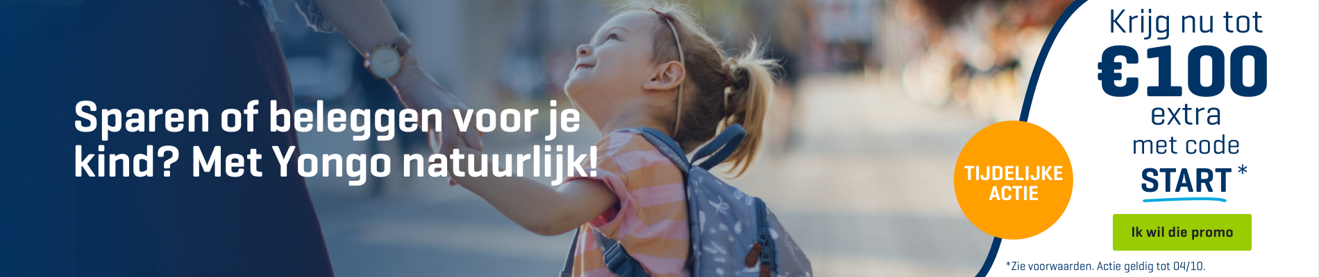 Krijg nu tot €100 extra met code START